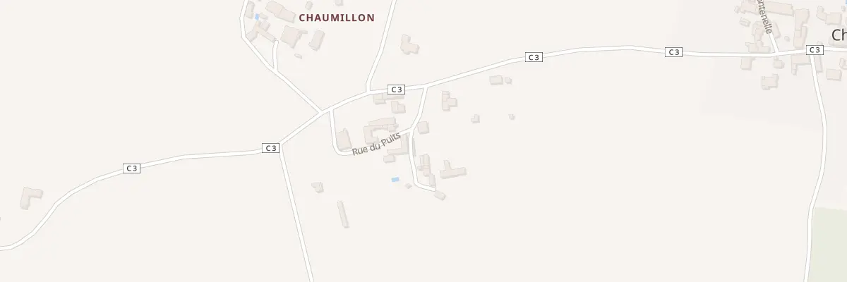 Plan du 3 Rue du Puits à Champagné-le-Sec