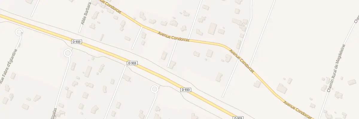 Plan du 130 Rue de Lagassat à Marmande