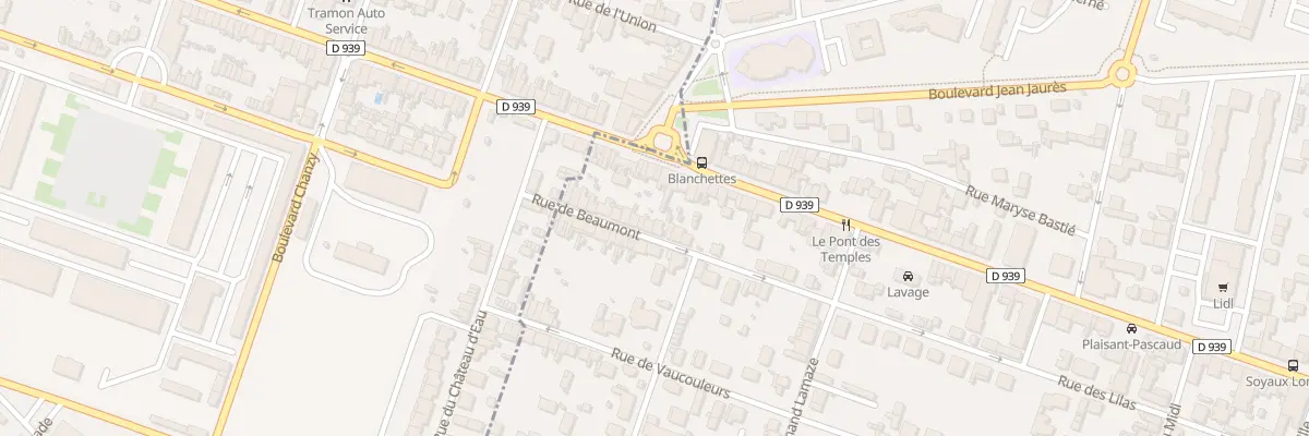 Plan du 21 Rue de Beaumont à Soyaux