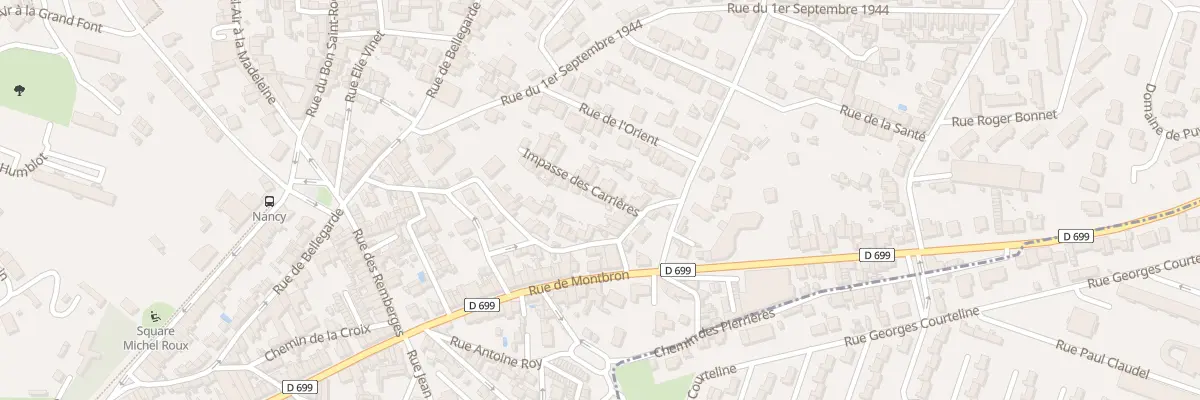 Plan du 7 Imp des Carrieres à Angoulême