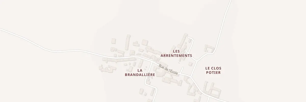 Plan du 11 Rue de l’Ecole à La Roche-Rigault