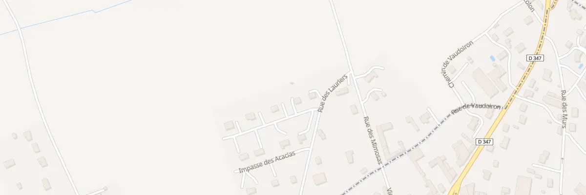 Plan du 4 Imp des Lilas à Chouppes