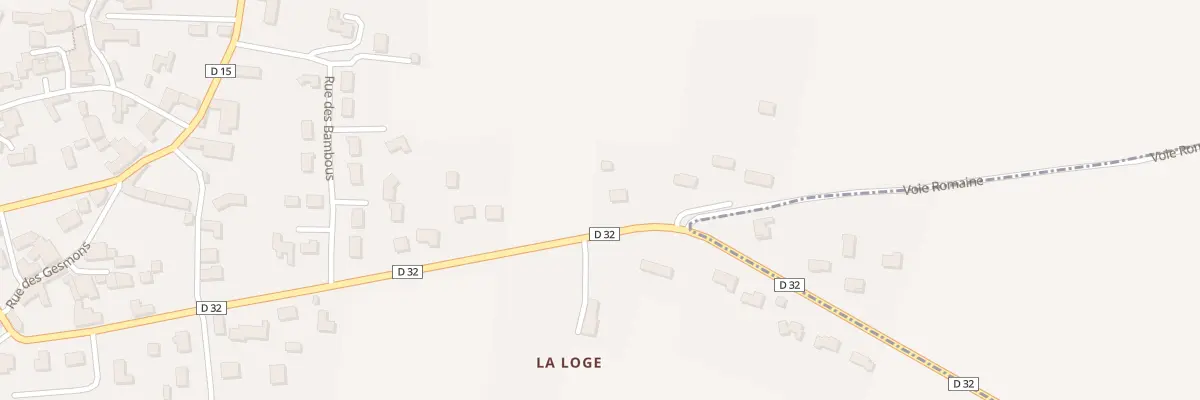 Plan du 623 Rue de la Braconne à Villejoubert