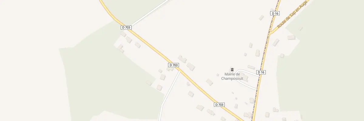 Plan du 14 La Bruyere Fresnay à Champosoult
