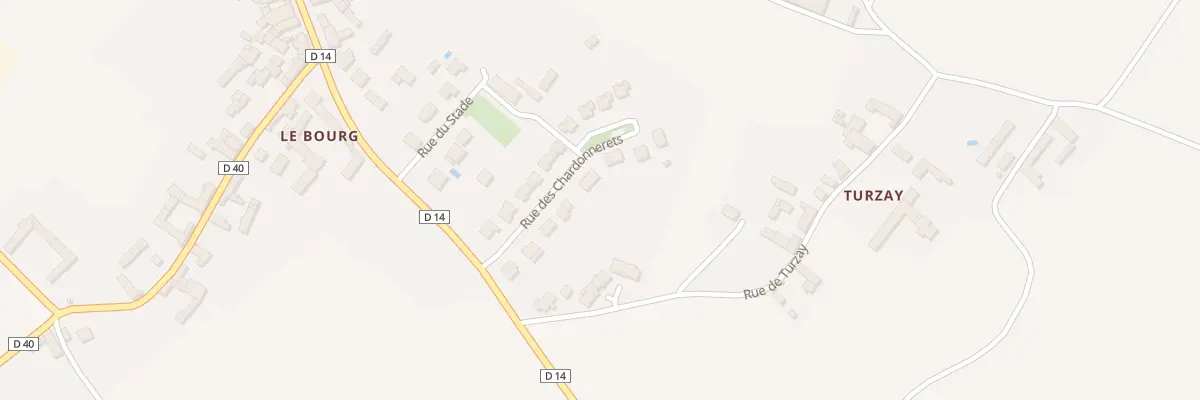 Plan du 9 Rue des Chardonnerets à La Roche-Rigault