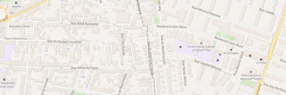 Plan du 73 Rue du Mal Fayolle à Angoulême