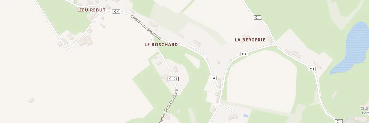 Plan du 5070 Ham de la Cote à Barneville-la-Bertran