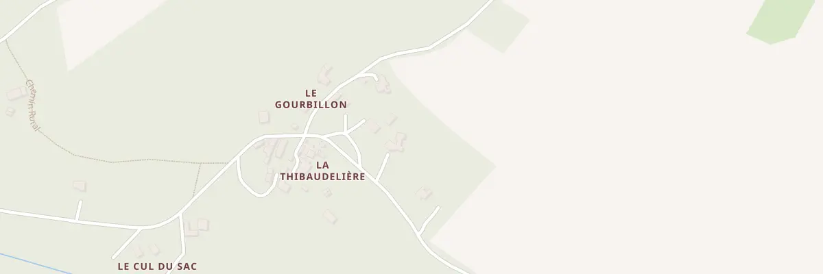 Plan du 5250F La Thibaudelière à Cloué
