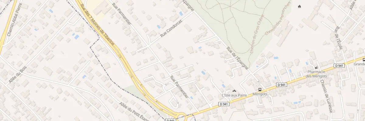 Plan du 15 Rue Parmentier à L’Isle-d’Espagnac