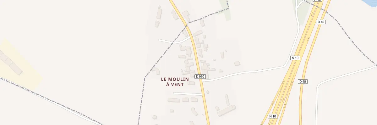 Plan du 17 Rue du Moulin à Vent à Maine-de-Boixe