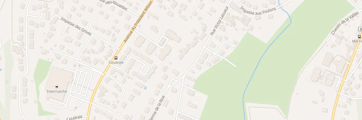 Plan du 98 Rue Victor Lesueur à Montivilliers