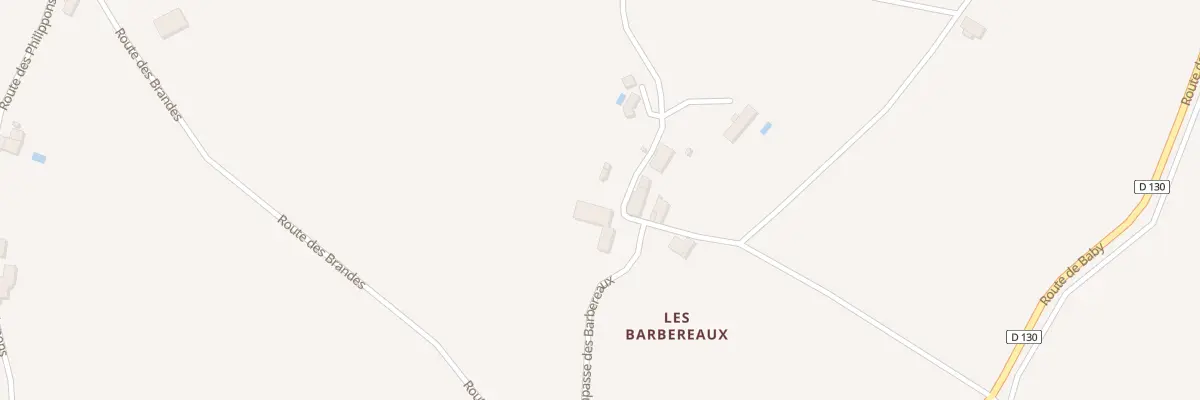 Plan du 46 Les Barbereaux Est à Saint-André-et-Appelles