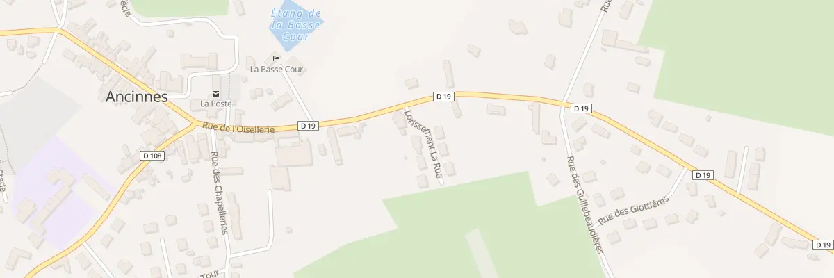 Plan du 6 La Rue à Ancinnes