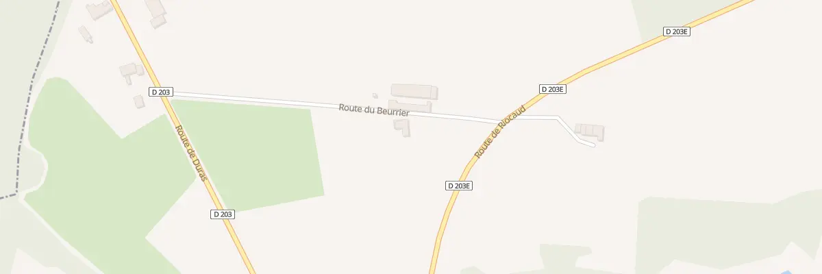Plan du 109 Rte du Beurrier à Savignac-de-Duras