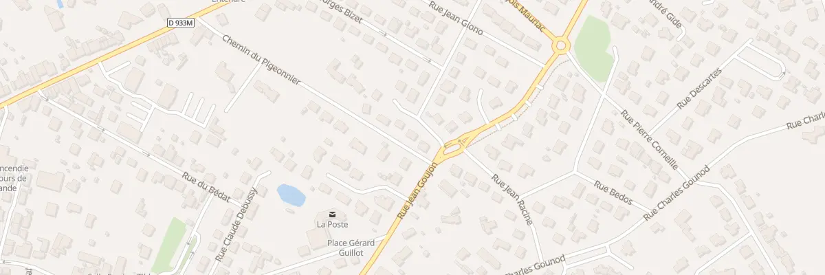 Plan du 34 Rue Georges Bizet à Marmande