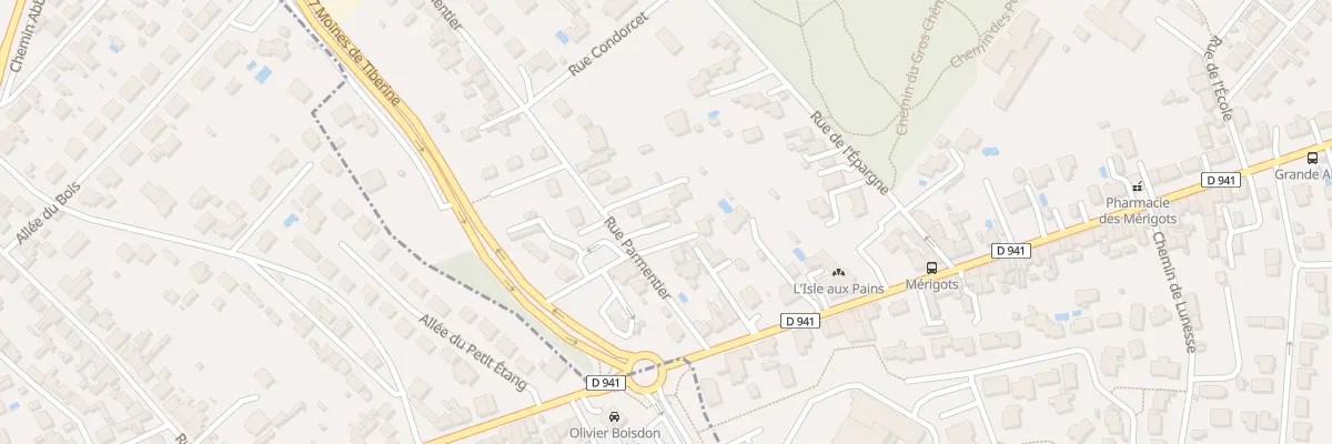 Plan du 9 Rue Parmentier à L’Isle-d’Espagnac