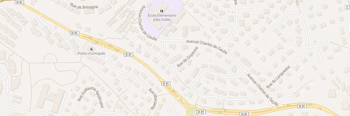Plan du 6 Rue de Guyenne à Montivilliers