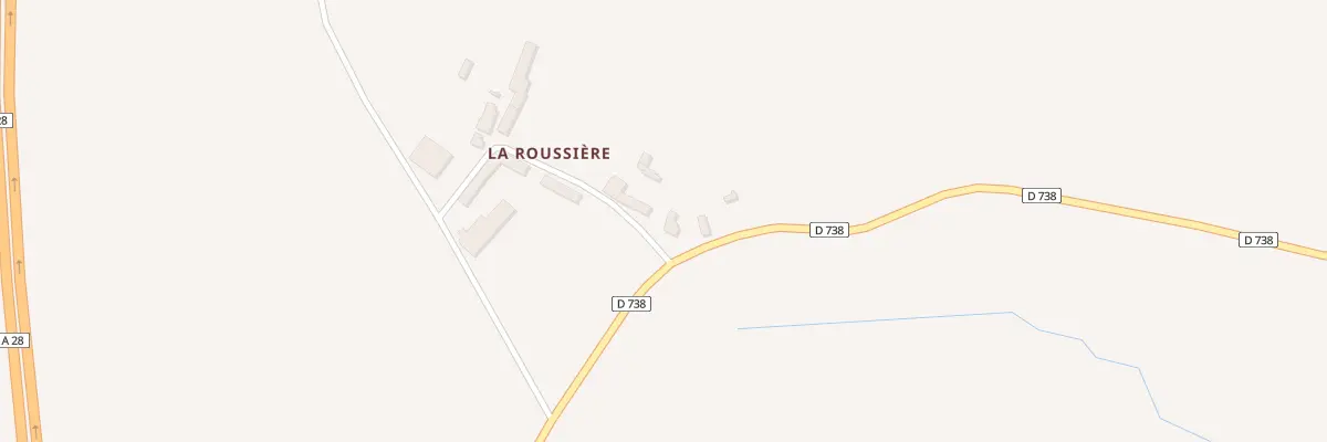 Plan du 22A La Roussiere à Neauphe-sous-Essai