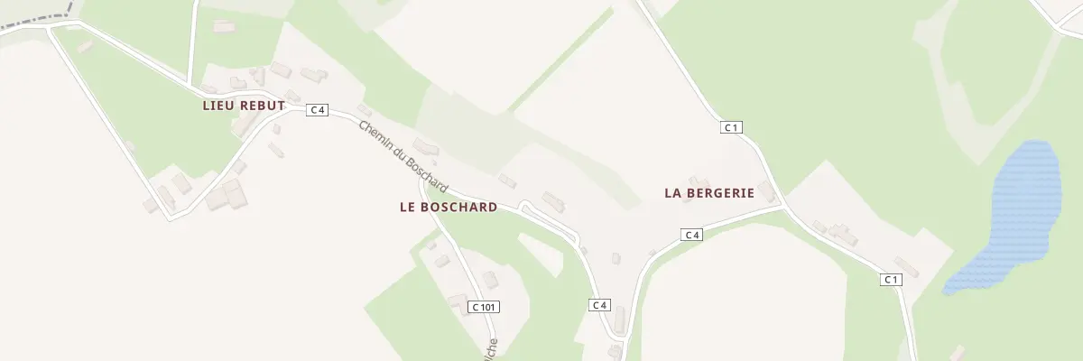 Plan du 5107 Le Costil à Barneville-la-Bertran