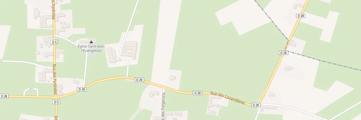 Plan du 23 Rue des Lavandières à Luc