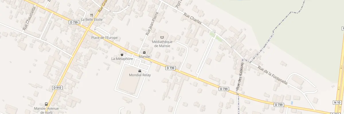 Plan du 25 Rue Grange du Chapitre à Mansle-les-Fontaines