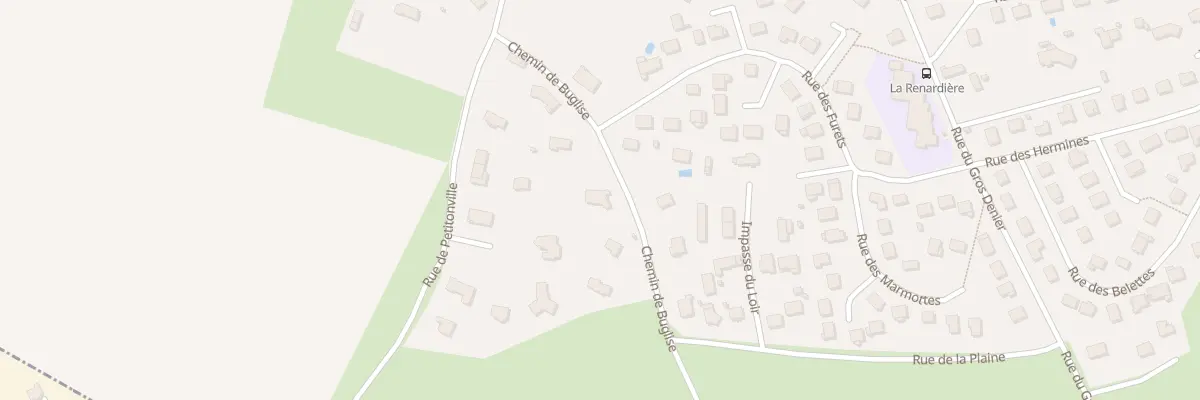 Plan du 5B Che de Buglise à Fontenay