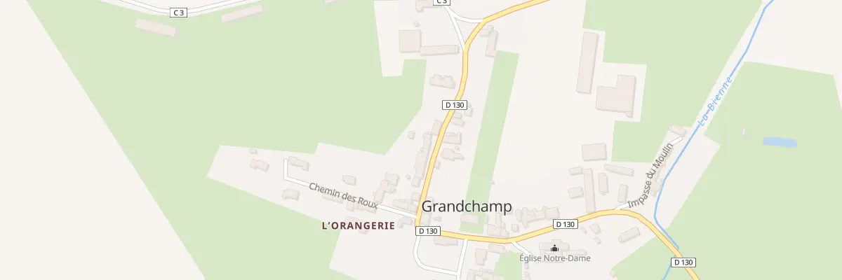 Plan du 7 Rue Principale à Grandchamp