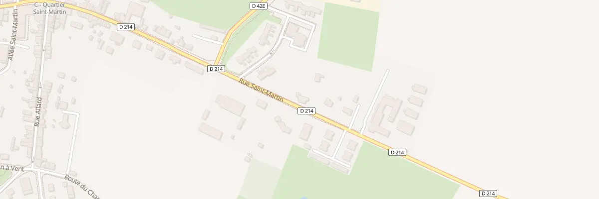Plan du 81 Rue Saint-Martin à Sées