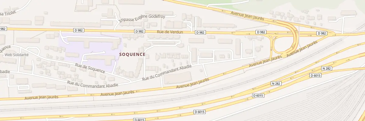 Plan du 281 Rue Cdt Abadie au Havre