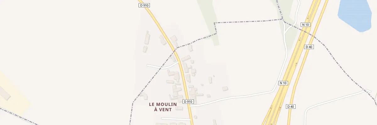 Plan du 5050 Le Moulin à Vent à Maine-de-Boixe