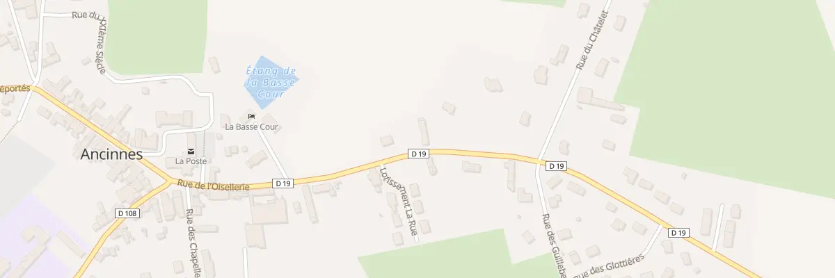 Plan du 17 Rue de L Oisellerie à Ancinnes