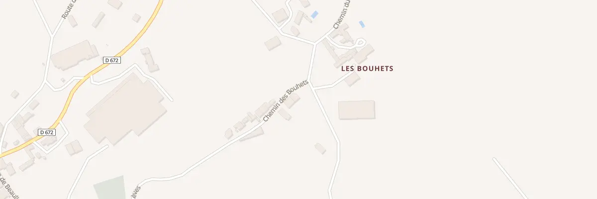 Plan du 152 Village des Bouhets Sud aux Lèves-et-Thoumeyragues