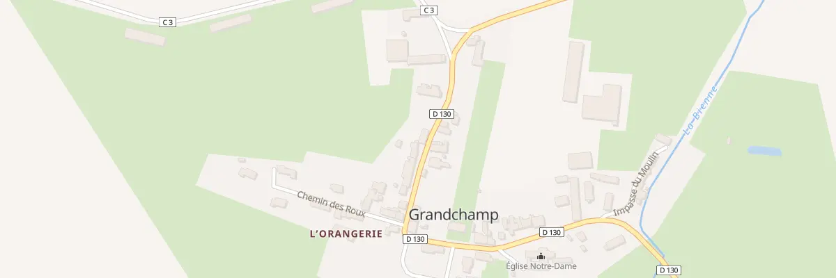 Plan du 5 Rue Principale à Grandchamp