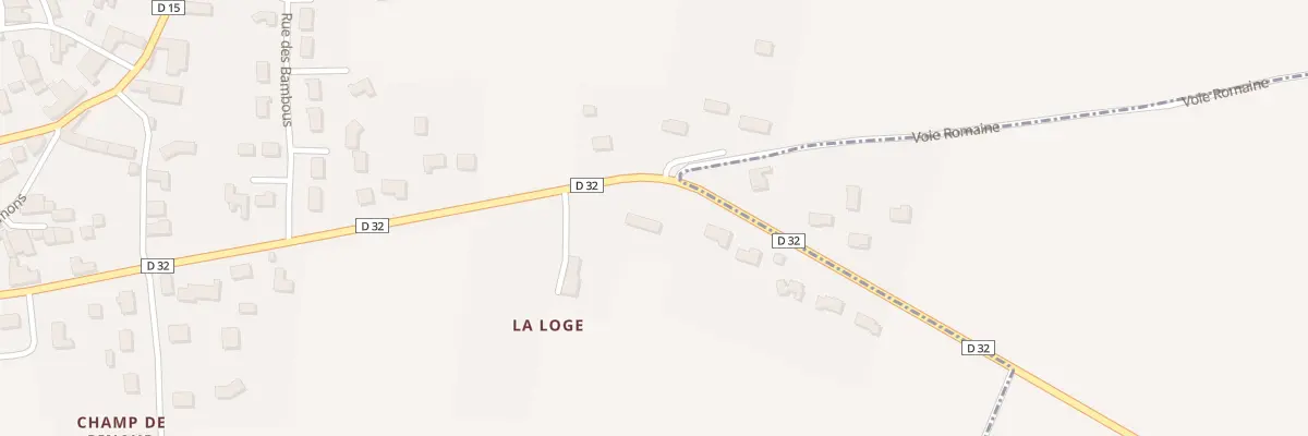 Plan du 5105 La Loge à Villejoubert