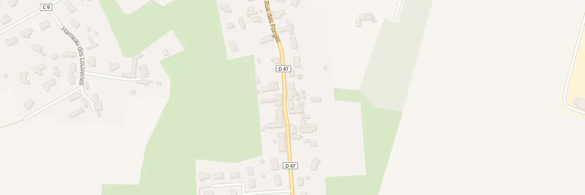 Plan du 48 Rue des Forges à Montbizot