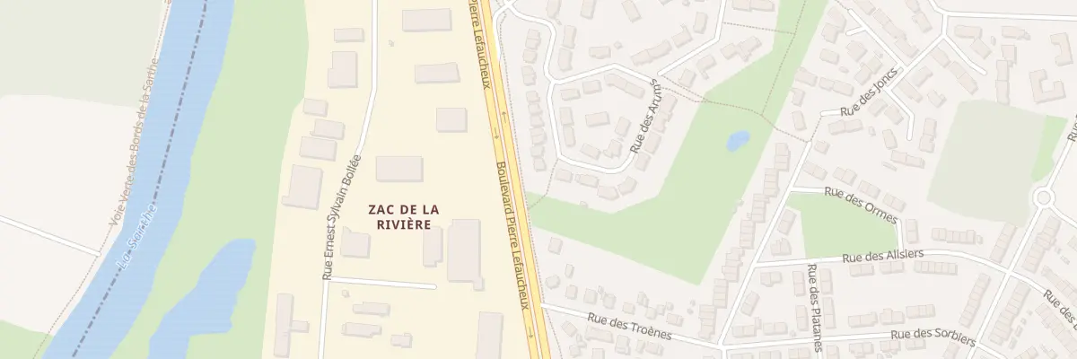 Plan du 23 Rue des Arums à Arnage