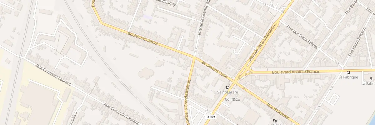 Plan du 150 Rue de la Grande Maison au Mans