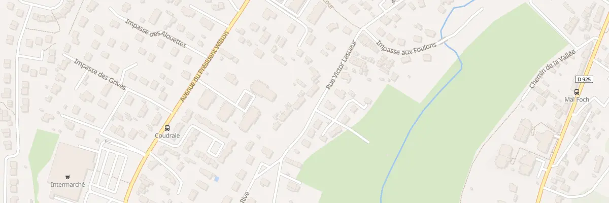 Plan du 90 Rue Victor Lesueur à Montivilliers