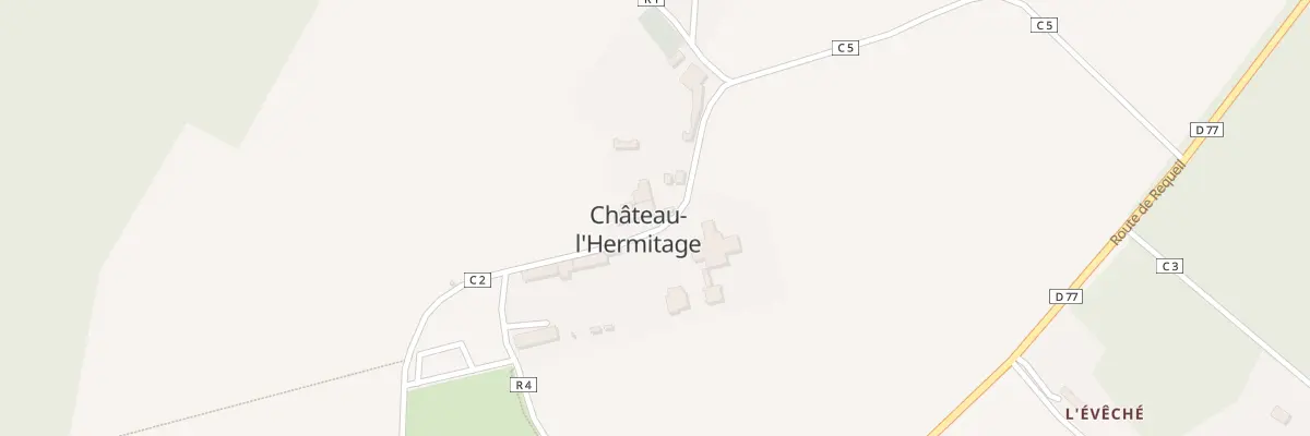 Plan du 5006 Le Bourg à Château-l’Hermitage