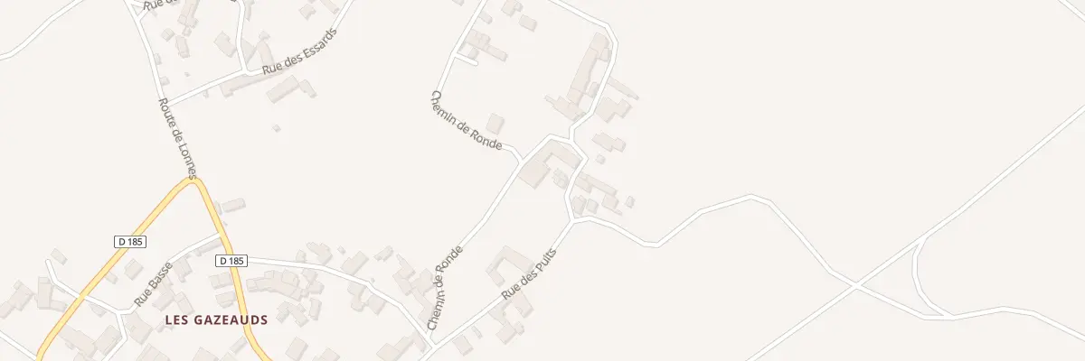 Plan du 7 Rue des Puits à Fontenille