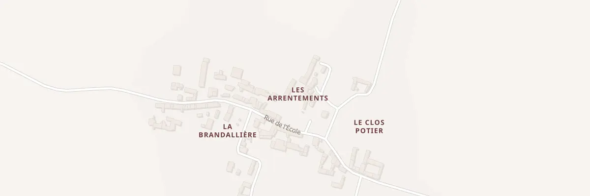 Plan du 7 Rue de l’Ecole à La Roche-Rigault