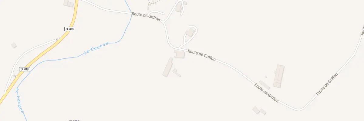 Plan du 2 Griffon à Caubon-Saint-Sauveur