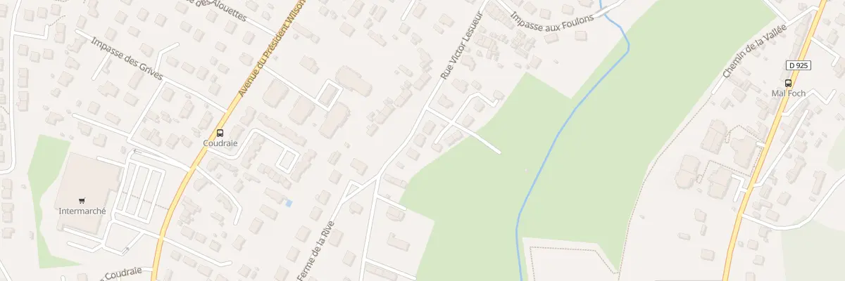 Plan du 105 Rue Victor Lesueur à Montivilliers
