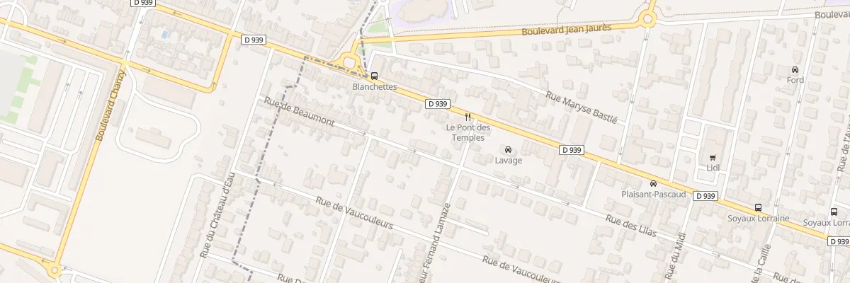 Plan du 41 Rue de Beaumont à Soyaux