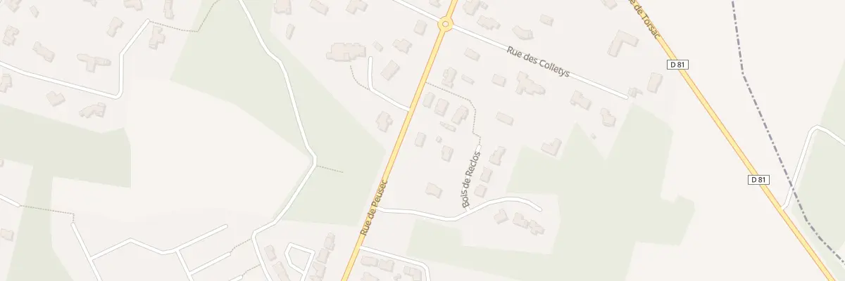 Plan du 31 Rue de Peusec à Puymoyen