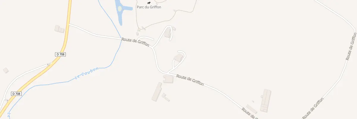 Plan du 353 Rte de Griffon à Caubon-Saint-Sauveur