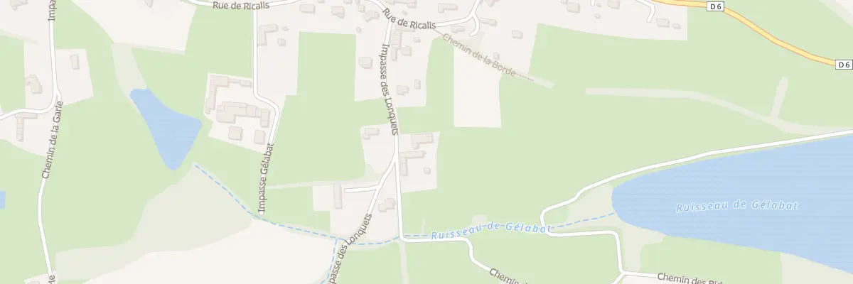 Plan du 7 Imp des Lonquets à Sénac