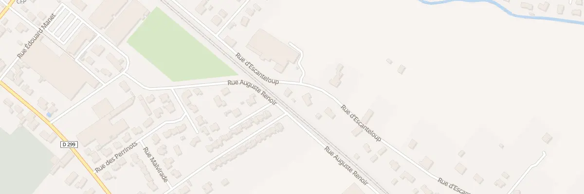 Plan du 2 Rue d’Escanteloup à Marmande