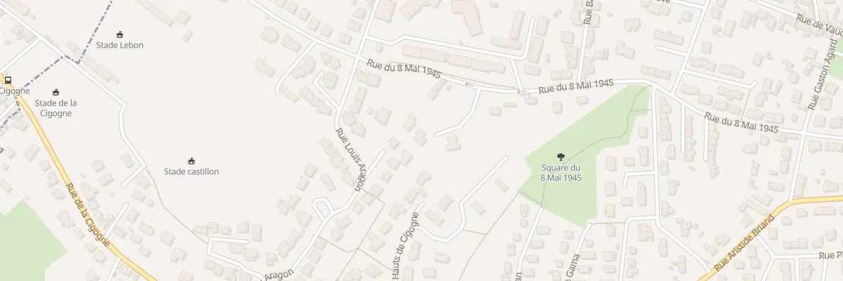 Plan du 64 Rue du 8 Mai 1945 à Soyaux