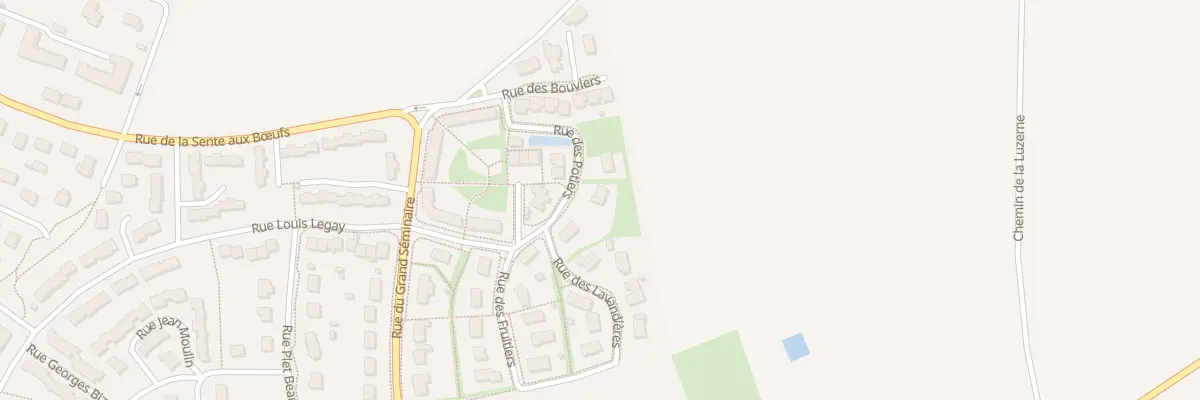 Plan du 6 Rue des Potiers à Sées